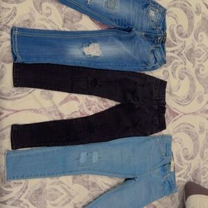 Stylish girls jeans set